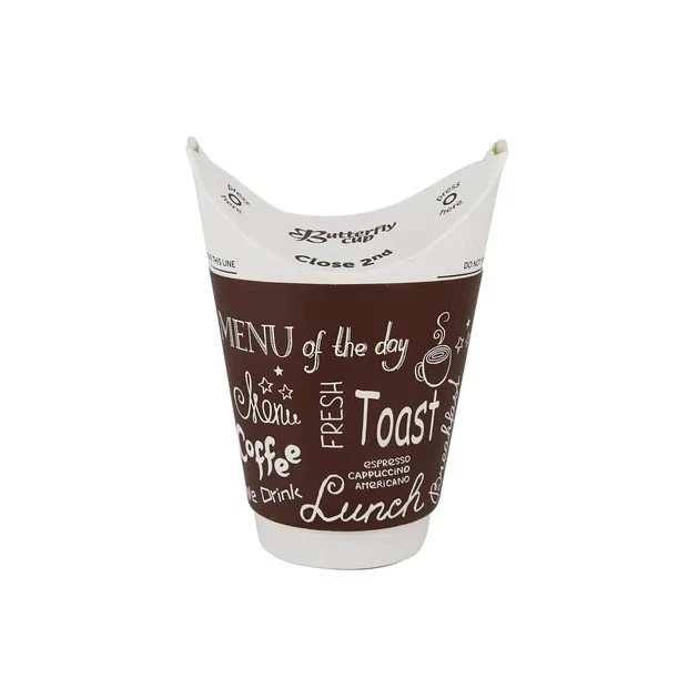 Double Wall Paper Butterfly Cup factory