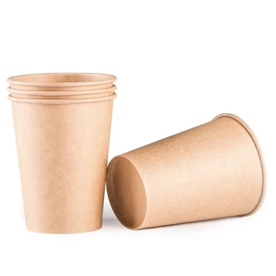Single Wall Coffee Paper Cup Kraft