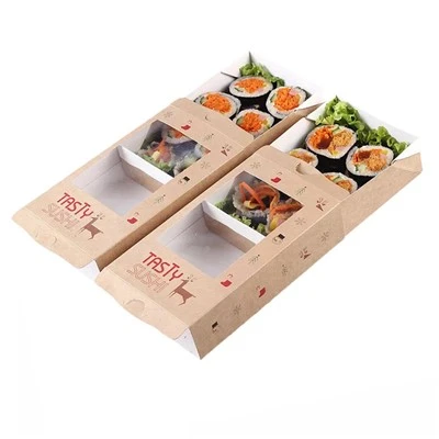 Sushi Paper Tray Box Sleeve